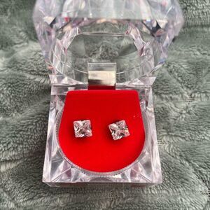 2ct CZ S925 Stud Earrings